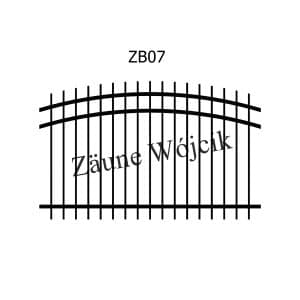 zaunmuster bogenform zaune aus polen zaune wójcik zb07