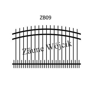 zaunmuster bogenform zaune aus polen zaune wójcik zb09