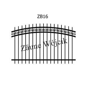 zaunmuster bogenform zaune aus polen zaune wójcik zb16