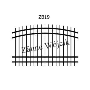 zaunmuster bogenform zaune aus polen zaune wójcik zb19
