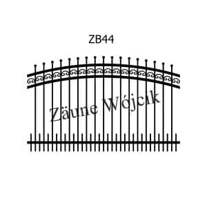 zaunmuster bogenform zaune aus polen zaune wójcik zb44