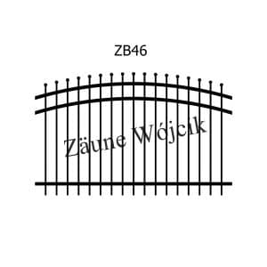zaunmuster bogenform zaune aus polen zaune wójcik zb46