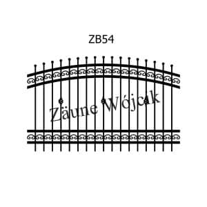 zaunmuster bogenform zaune aus polen zaune wójcik zb54
