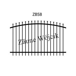 zaunmuster bogenform zaune aus polen zaune wójcik zb58