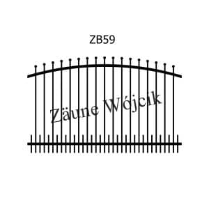 zaunmuster bogenform zaune aus polen zaune wójcik zb59