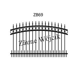 zaunmuster bogenform zaune aus polen zaune wójcik zb69