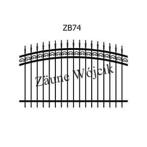 zaunmuster bogenform zaune aus polen zaune wójcik zb74