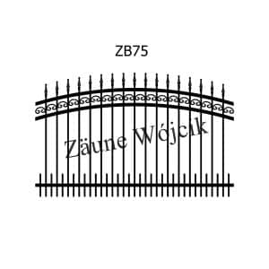 zaunmuster bogenform zaune aus polen zaune wójcik zb75