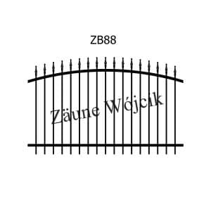 zaunmuster bogenform zaune aus polen zaune wójcik zb88