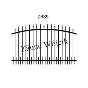 zaunmuster bogenform zaune aus polen zaune wójcik zb89