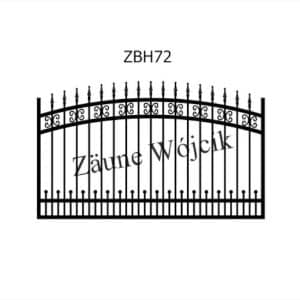 zaunmuster bogenform mit halbrahmen zaune aus polen zaune wójcik zbh72