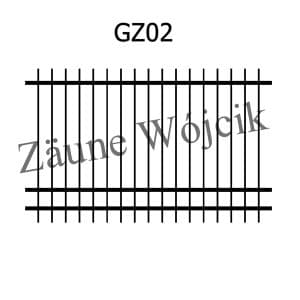 zaunmuster gerade zaune aus polen zaune wójcik gz02
