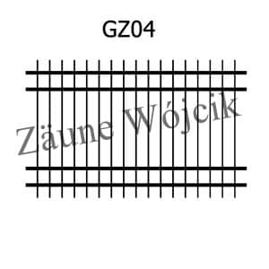 zaunmuster gerade zaune aus polen zaune wójcik gz04