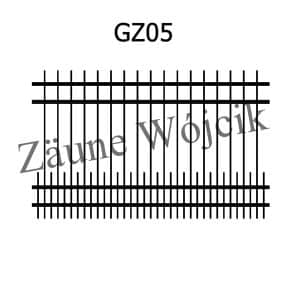 zaunmuster gerade zaune aus polen zaune wójcik gz05
