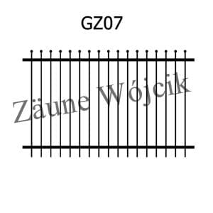 zaunmuster gerade zaune aus polen zaune wójcik gz07
