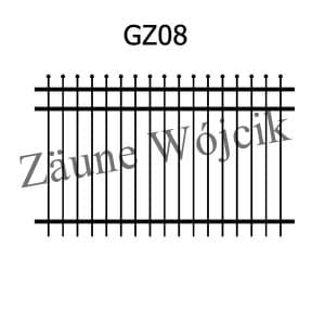 zaunmuster gerade zaune aus polen zaune wójcik gz08