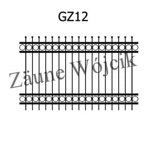 zaunmuster gerade zaune aus polen zaune wójcik gz12