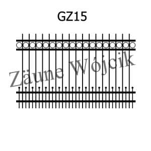 zaunmuster gerade zaune aus polen zaune wójcik gz15