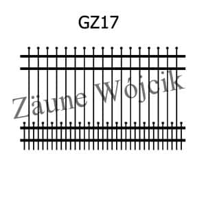 zaunmuster gerade zaune aus polen zaune wójcik gz17