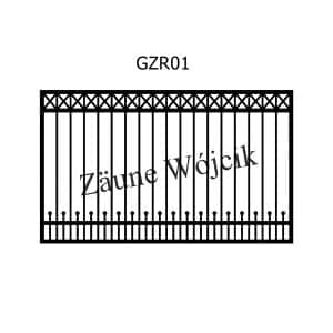 zaunmuster gerade mit rahmen zaune aus polen zaune wójcik gzr01