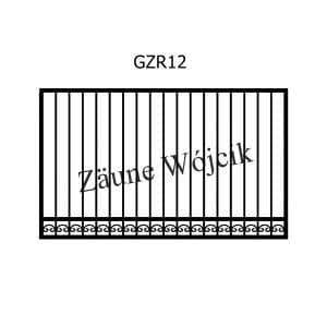 zaunmuster gerade mit rahmen zaune aus polen zaune wójcik gzr12