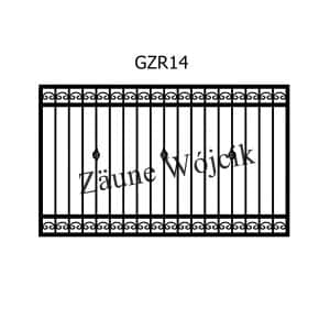 zaunmuster gerade mit rahmen zaune aus polen zaune wójcik gzr14