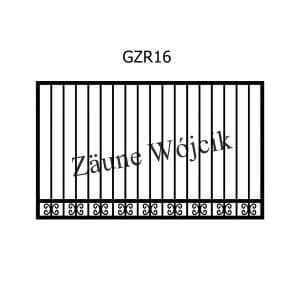 zaunmuster gerade mit rahmen zaune aus polen zaune wójcik gzr16