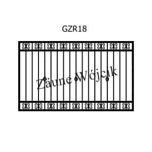 zaunmuster gerade mit rahmen zaune aus polen zaune wójcik gzr18