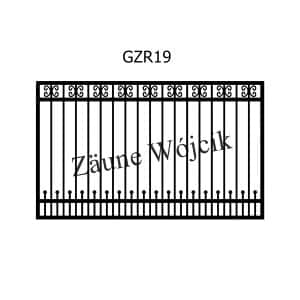 zaunmuster gerade mit rahmen zaune aus polen zaune wójcik gzr19