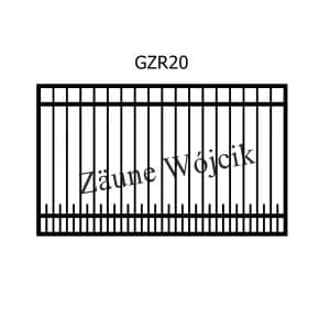 zaunmuster gerade mit rahmen zaune aus polen zaune wójcik gzr20