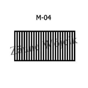 zaunmuster modern zaune aus polen zaune wójcik m 04
