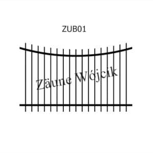 zaunmuster u bogenform zaune aus polen zaune wójcik zub01