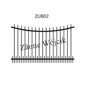 zaunmuster u bogenform zaune aus polen zaune wójcik zub02