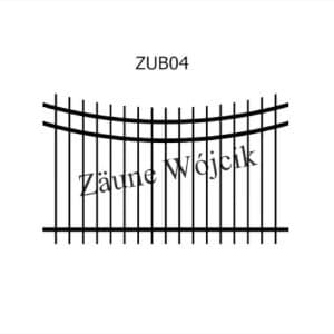 zaunmuster u bogenform zaune aus polen zaune wójcik zub04