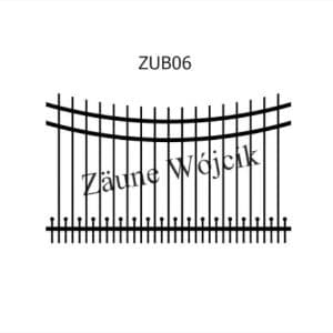 zaunmuster u bogenform zaune aus polen zaune wójcik zub06