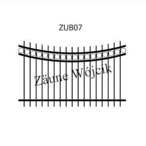 zaunmuster u bogenform zaune aus polen zaune wójcik zub07