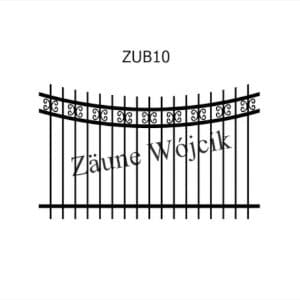 zaunmuster u bogenform zaune aus polen zaune wójcik zub10