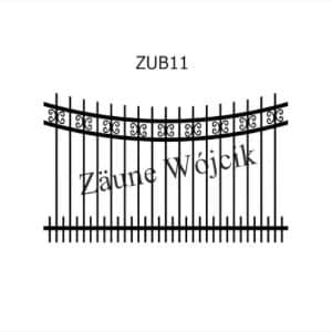 zaunmuster u bogenform zaune aus polen zaune wójcik zub11