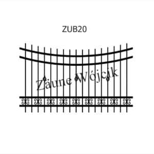 zaunmuster u bogenform zaune aus polen zaune wójcik zub20