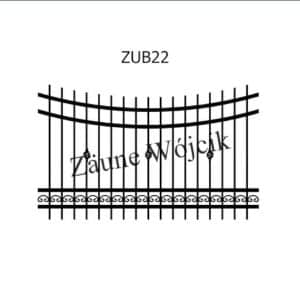 zaunmuster u bogenform zaune aus polen zaune wójcik zub22
