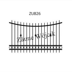 zaunmuster u bogenform zaune aus polen zaune wójcik zub26
