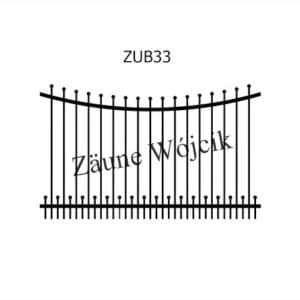 zaunmuster u bogenform zaune aus polen zaune wójcik zub33