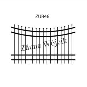 zaunmuster u bogenform zaune aus polen zaune wójcik zub46