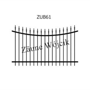 zaunmuster u bogenform zaune aus polen zaune wójcik zub61