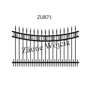 zaunmuster u bogenform zaune aus polen zaune wójcik zub71