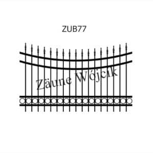 zaunmuster u bogenform zaune aus polen zaune wójcik zub77