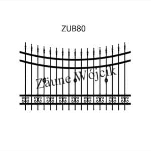 zaunmuster u bogenform zaune aus polen zaune wójcik zub80