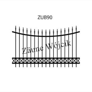 zaunmuster u bogenform zaune aus polen zaune wójcik zub90