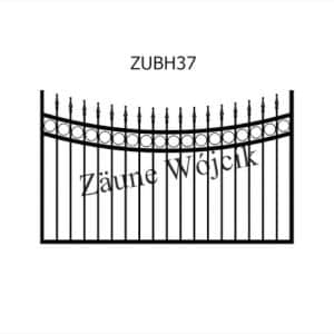 zaunmuster u bogenform mit halbrahmen zaune aus polen zaune wójcik zubh37