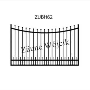 zaunmuster u bogenform mit halbrahmen zaune aus polen zaune wójcik zubh62